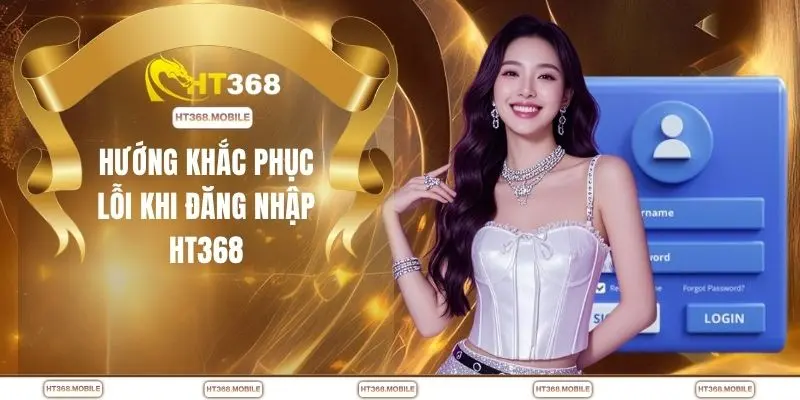 Hướng khắc phục lỗi khi đăng nhập HT368